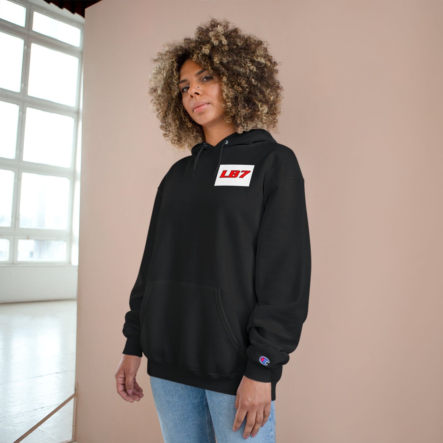 Stylish Champion Hoodie with LB7 and Duramax Designs, Perfect for Casual Days, Gifts, Sports Wear, Streetwear