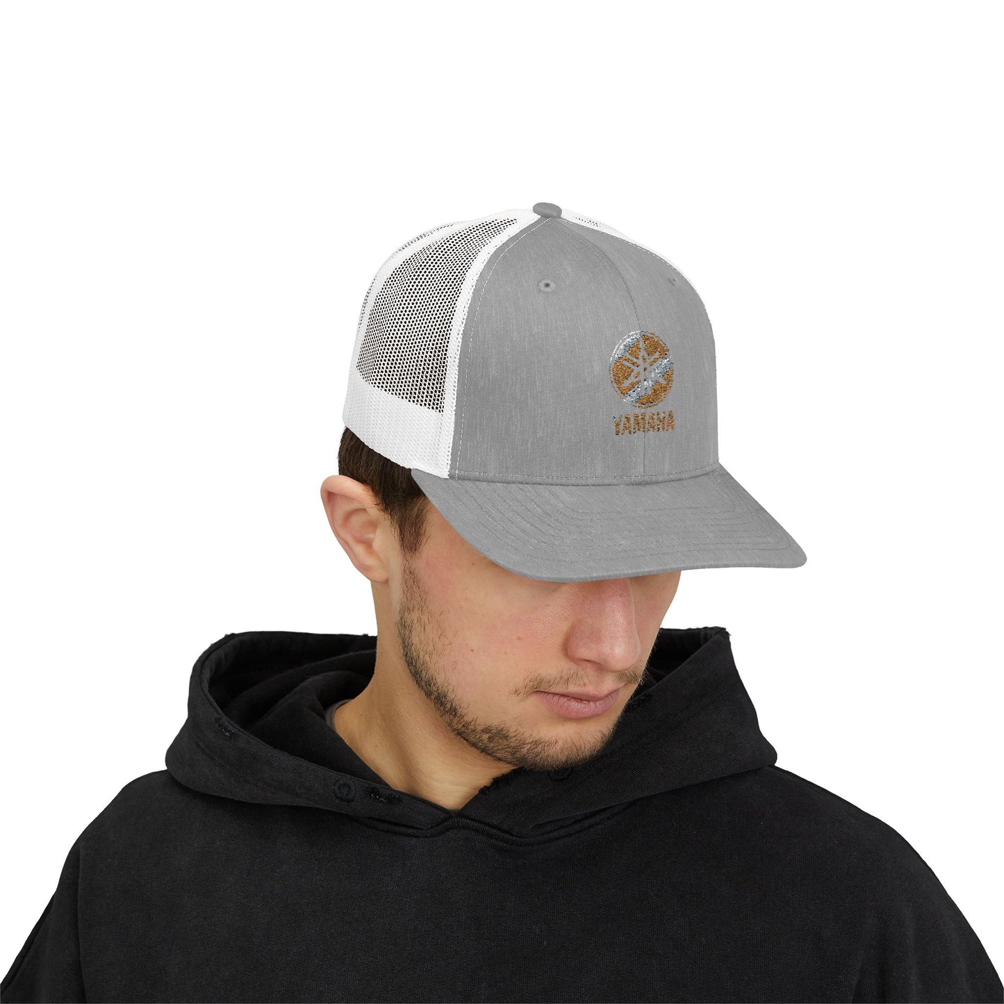 Peace Love Snapback Trucker Cap | Trendy Hat for Outdoor Enthusiasts, Perfect for Festivals, Road Trips, and Everyday Style